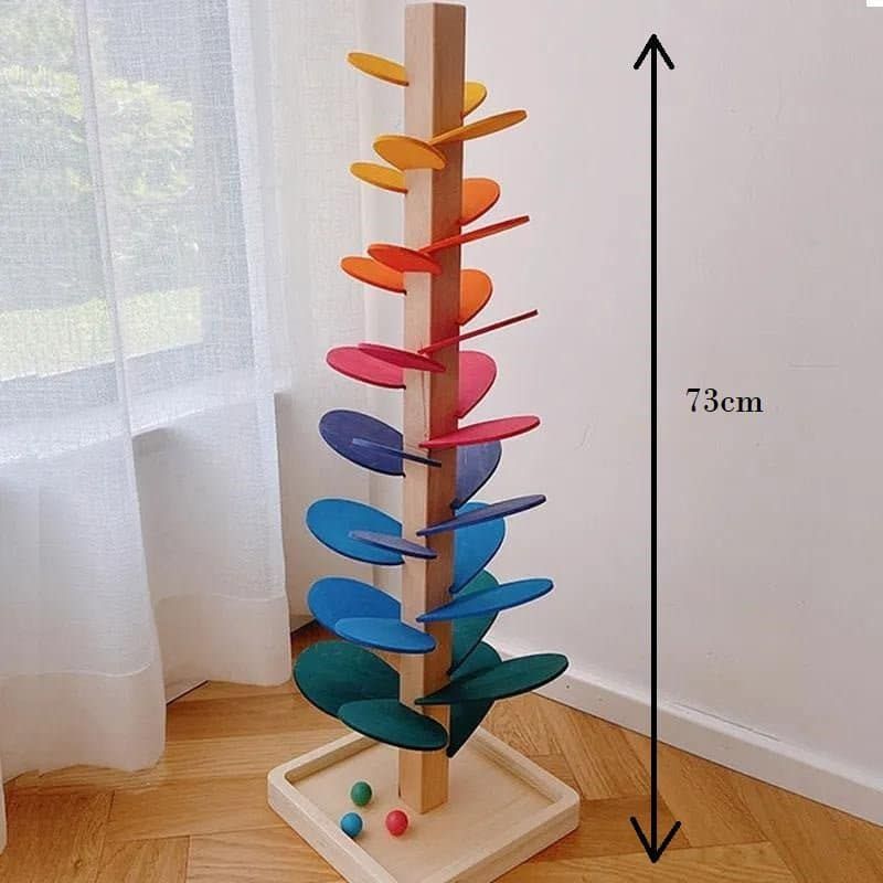 Arbre musical en bois - Arbre montessori 73cm (Mervei) - Image 3