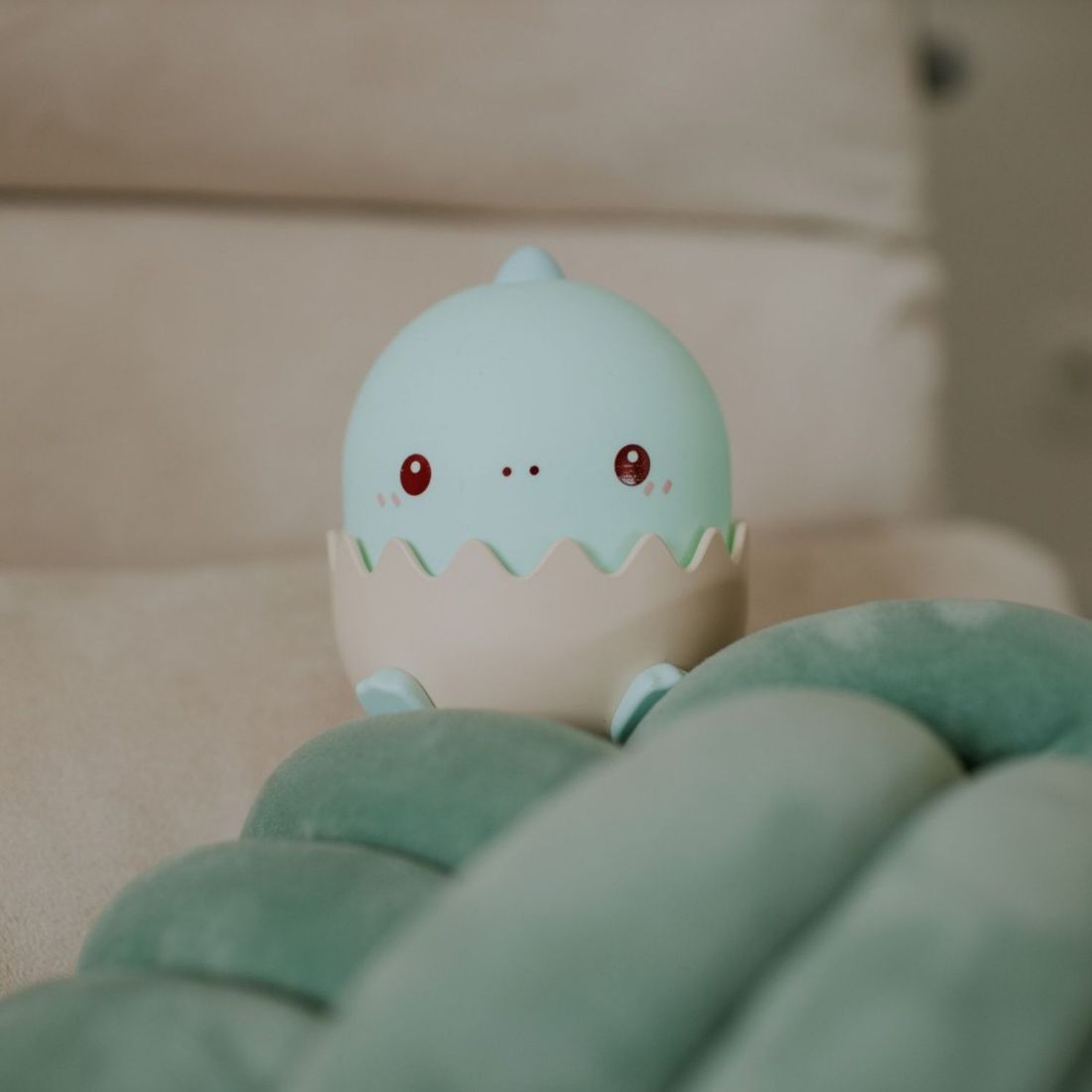 Veilleuse rechargeable bébé Dinosaure Bleu (mary's) - Image 1