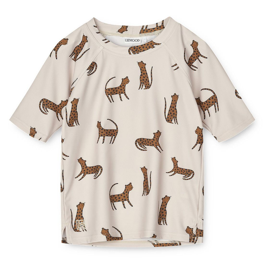 Tee-Shirt de Bain Noah Leopard Sandy - 6/9 Mois (Liewood) - Couverture