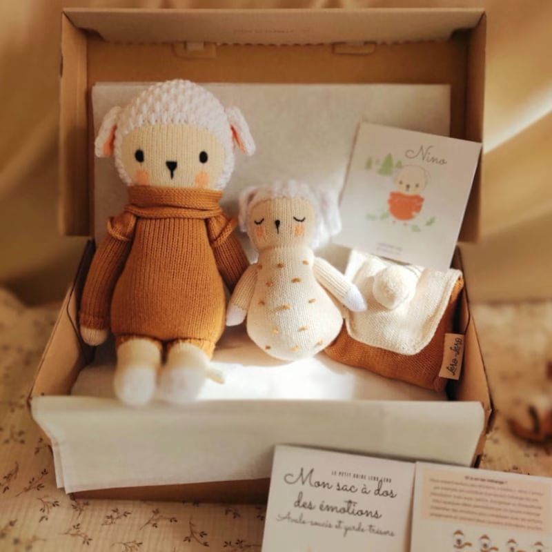 Coffret naissance émotions mouton (LERO LERO KID) - Image 1