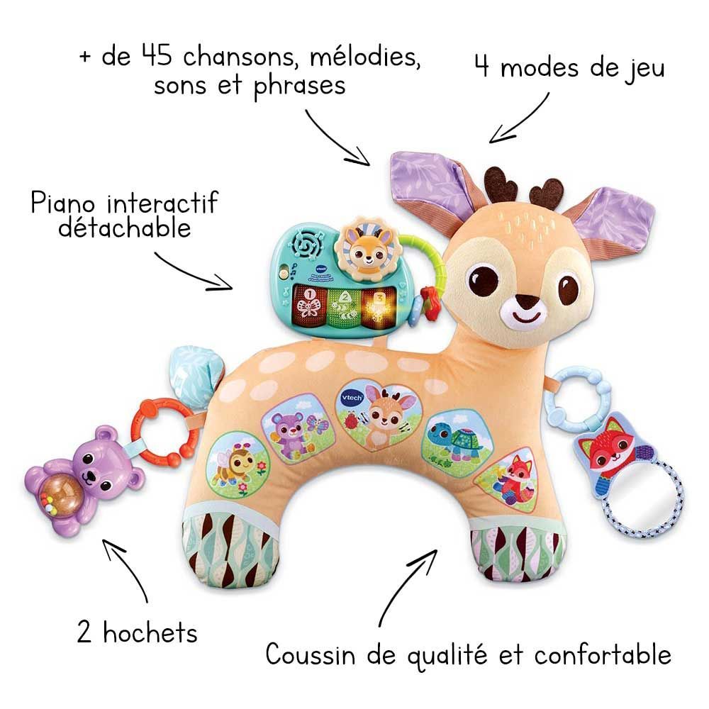 Mon coussin d'éveil sensoriel (VTech) - Image 1