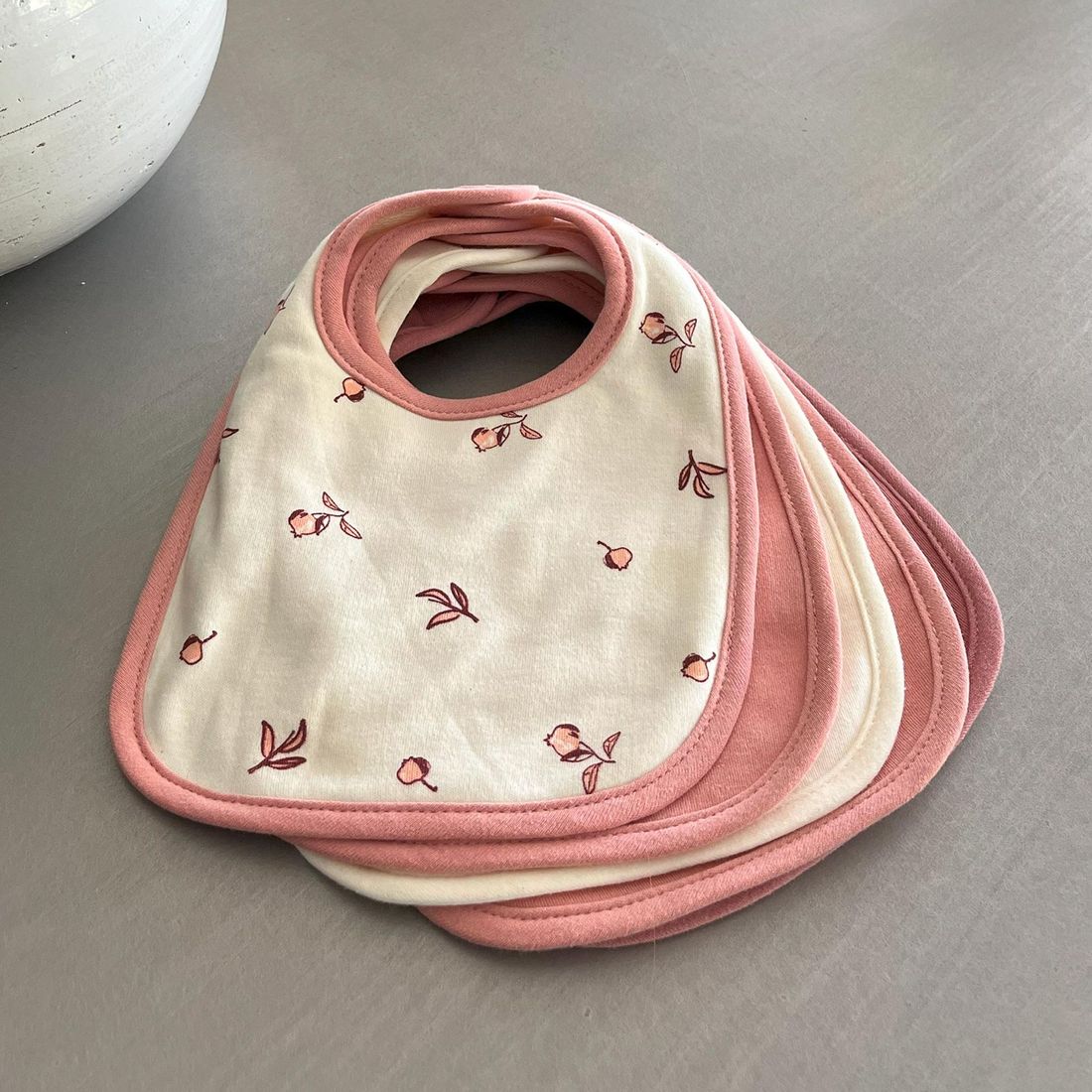 Lot 5 Bavoirs bébé Naissance (Maïka) - Image 2