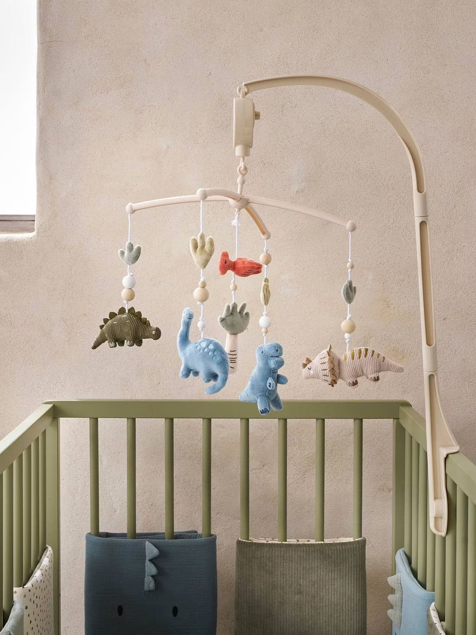 Mobile musical dinosaure MINISAURUS beige (Vertbaudet) - Couverture
