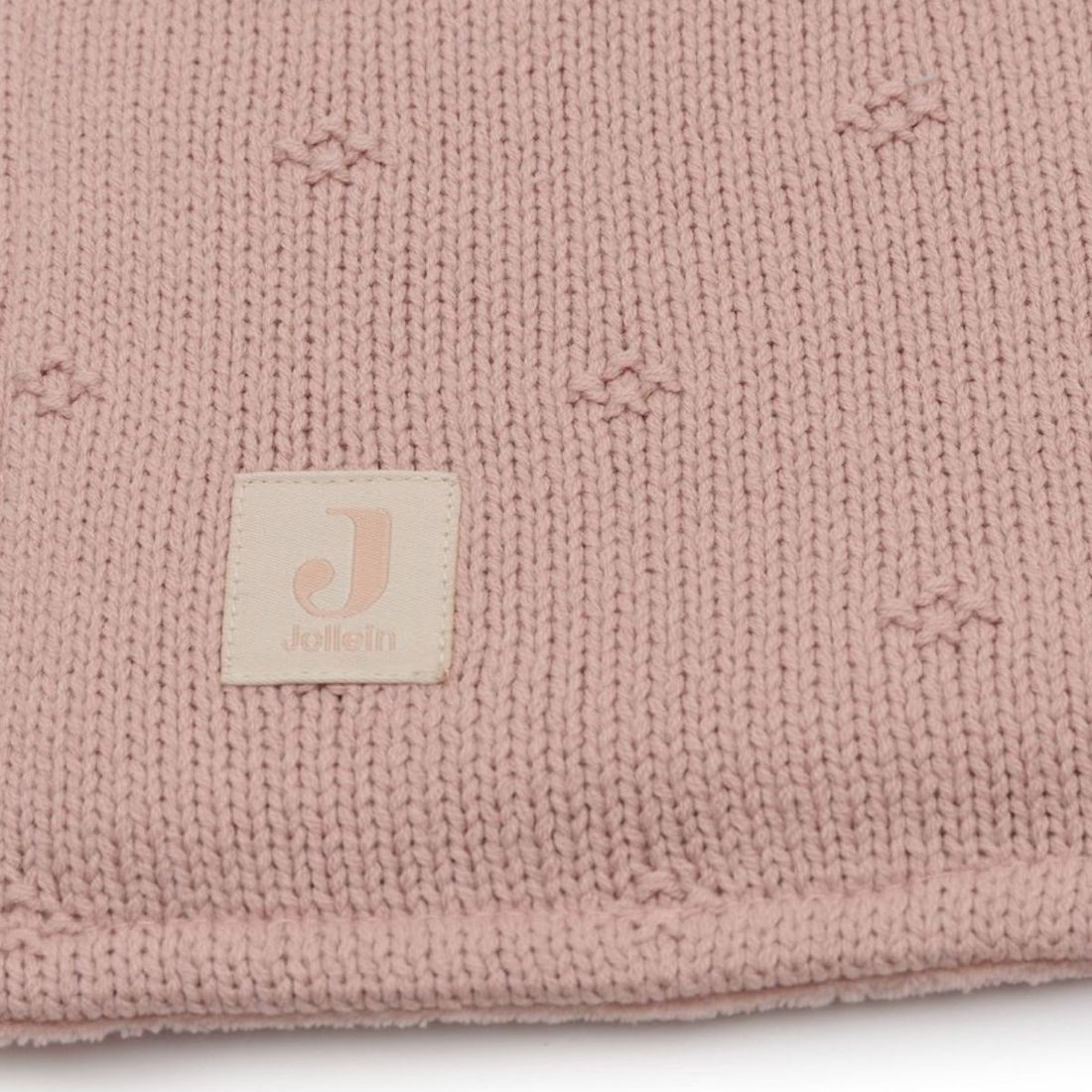 Couverture en polaire Cosy Knit Wild Rose (75 x 100 cm) (Jollein) - Image 8