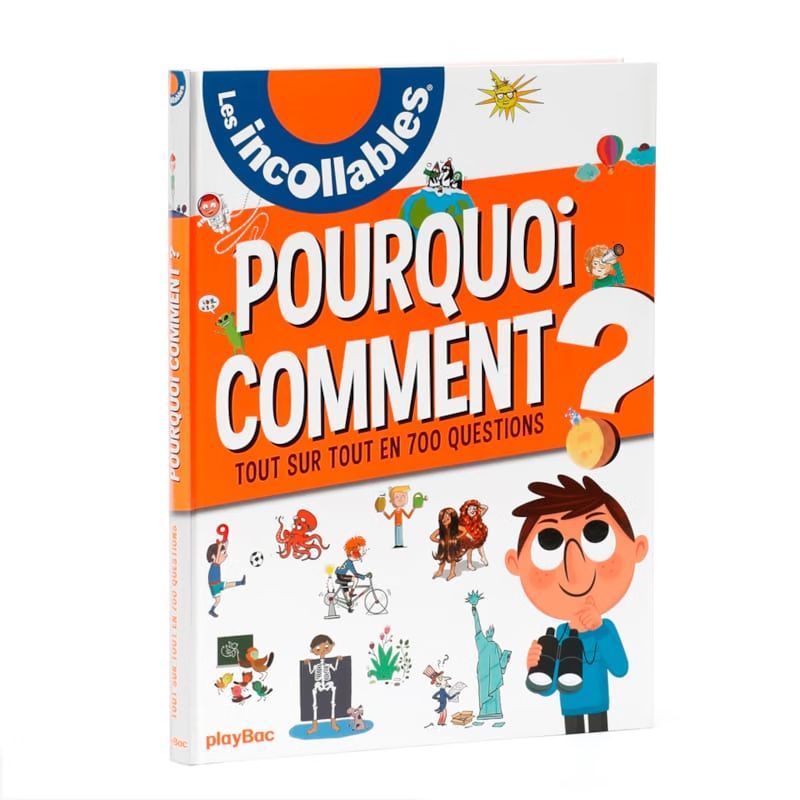 Pourquoi comment ? En 700 questions (Éditions Playbac) - Couverture