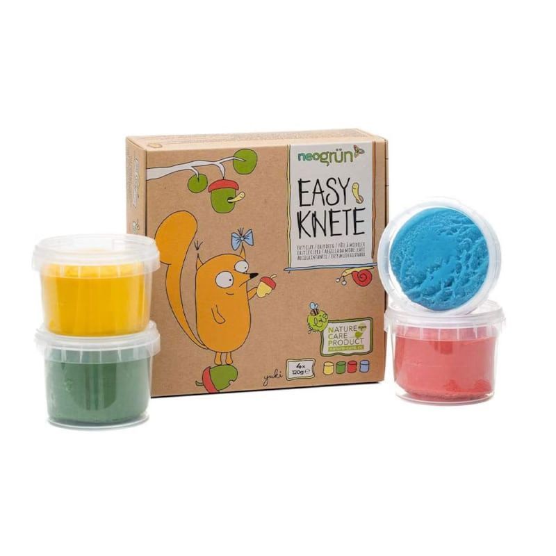 Set de 4 pots de pâte à modeler yuk (Neogrün) - Image 2