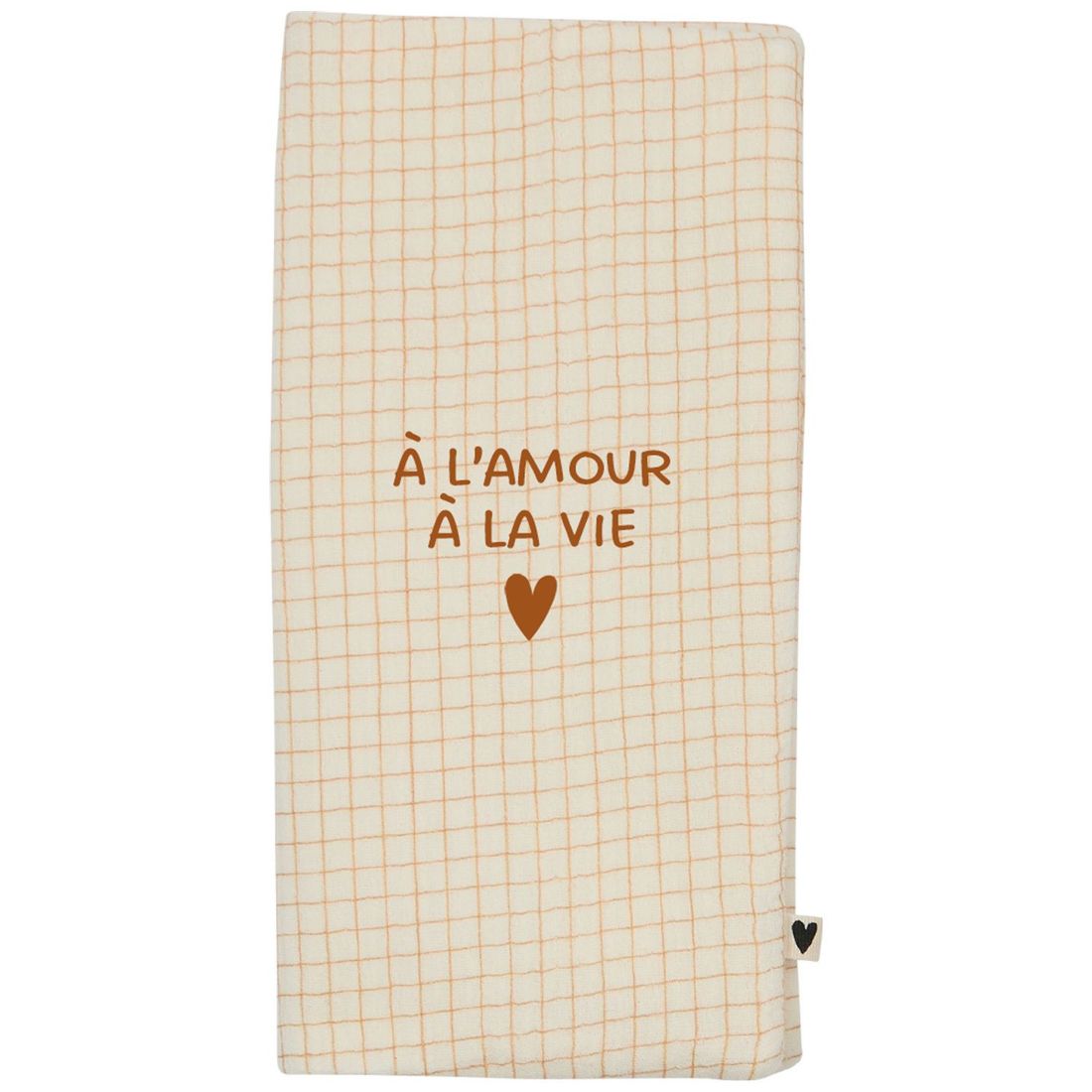 Protège livret de famille Gaze Petits Carreaux (personnalisable) (Atelier Wagram) - Image 4