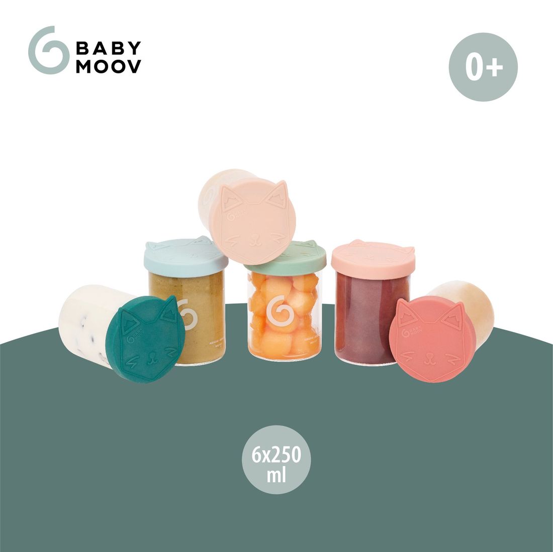 Pots conservation en verre ISY BOWLS (Babymoov) - Image 3