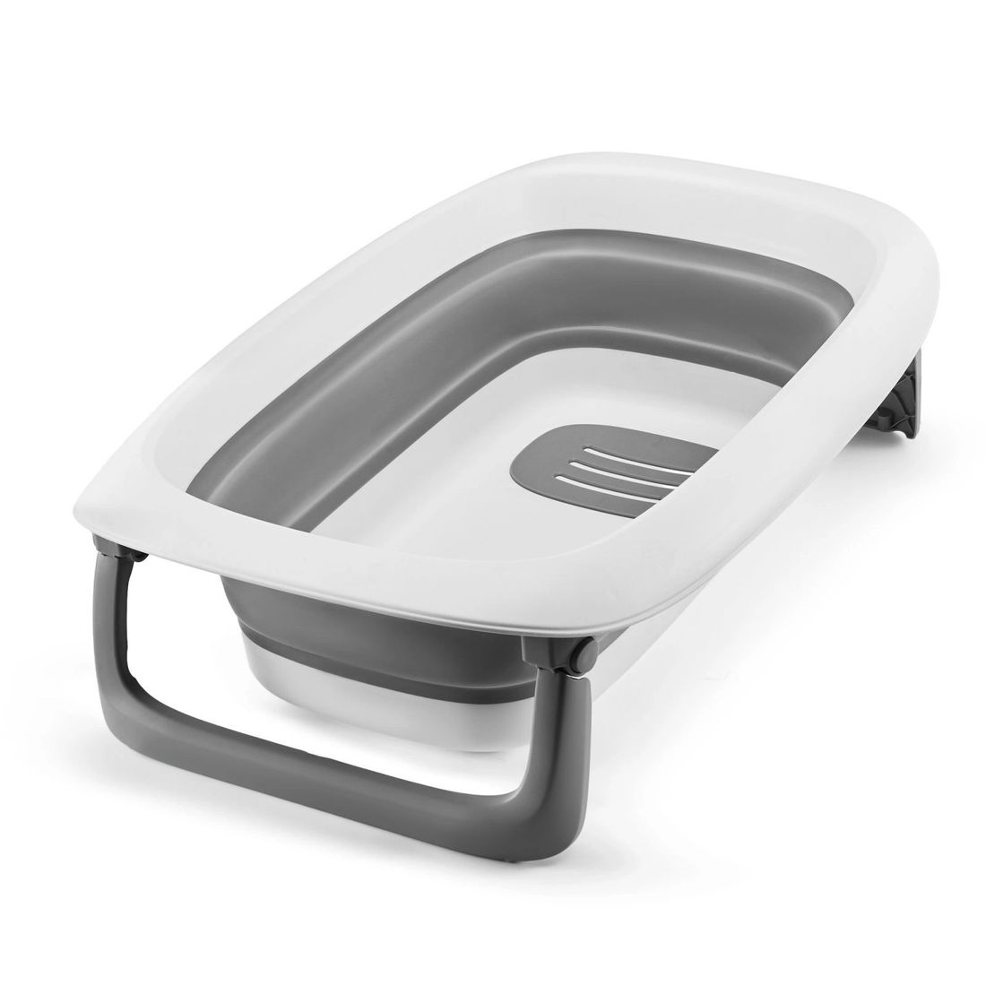 Baignoire avec table à langer sur structure BUBBLY gris (Kinderkraft) - Image 10