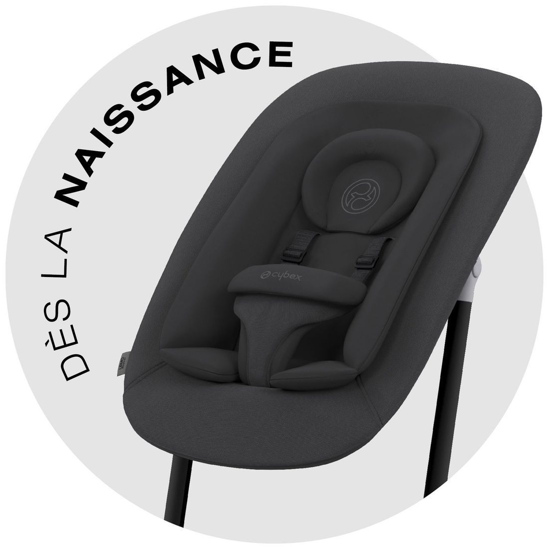 Chaise haute évolutive 4 in 1 Lemo 2 Stunning Black (Cybex) - Image 8