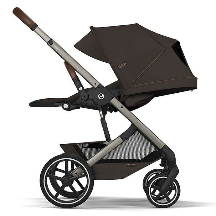 Pack Poussette Balios S Lux 2026 + Nacelle Pliable - Chocolate Brown (Cybex) - Image 4