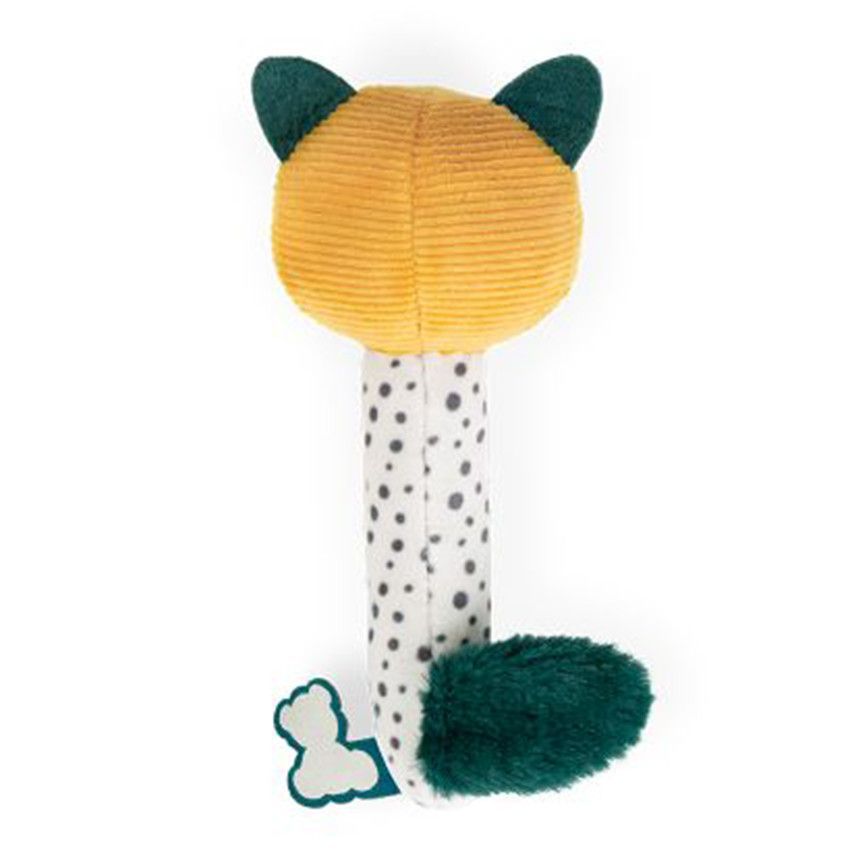 Stimuli hochet Ma maracas - Chat - Jaune (Kaloo) - Image 1