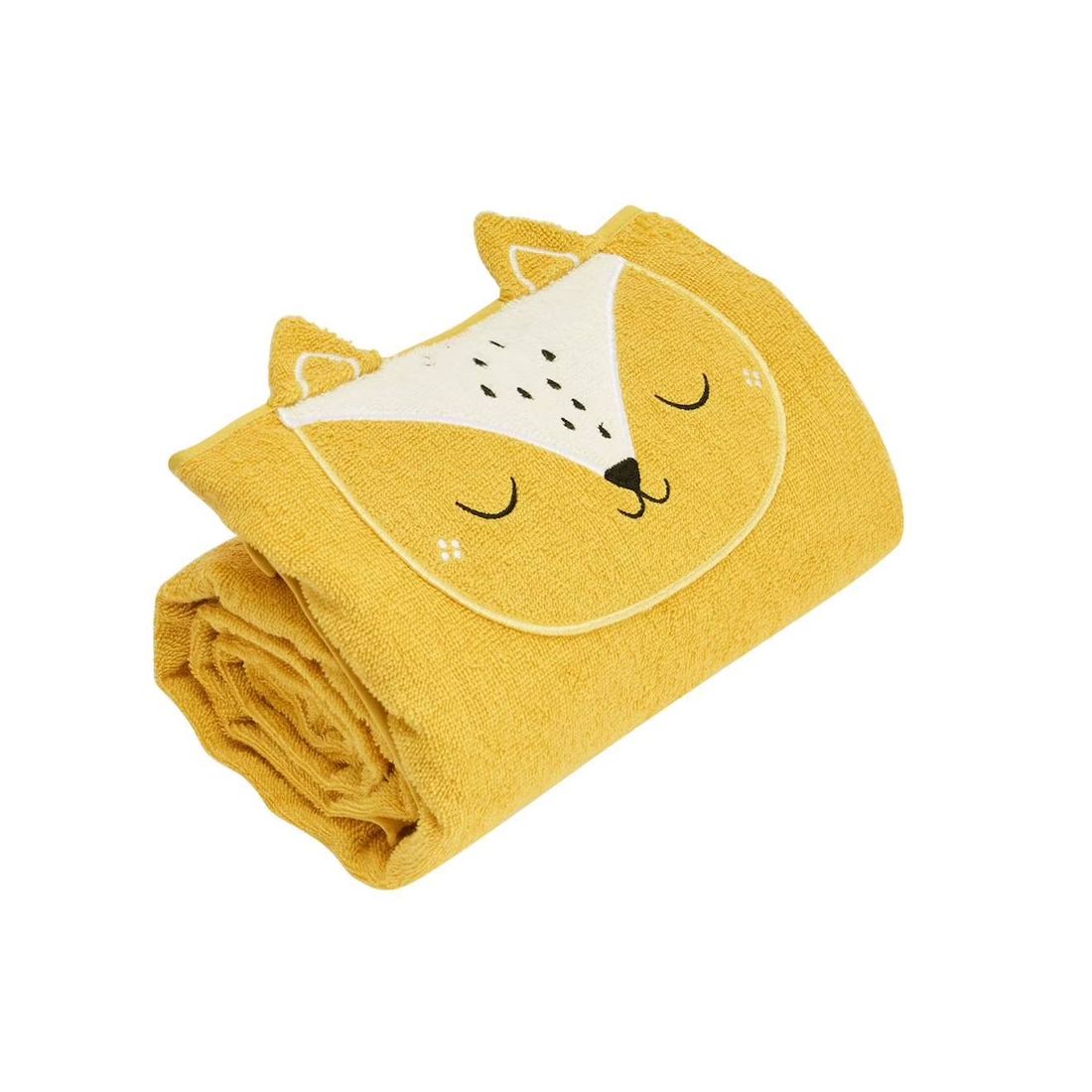 Serviette De Bain Bébé Merlin Ocre (Petit Beguin) - Image 1