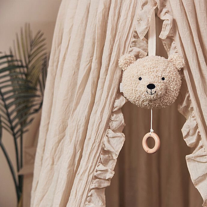 Peluche Musicale Teddy Bear - Naturel (Jollein) - Image 3