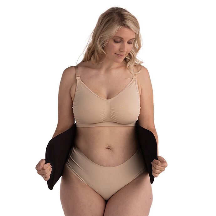 Gaine Abdominale Post-grossesse Noir - S/M (Carriwell) - Image 3