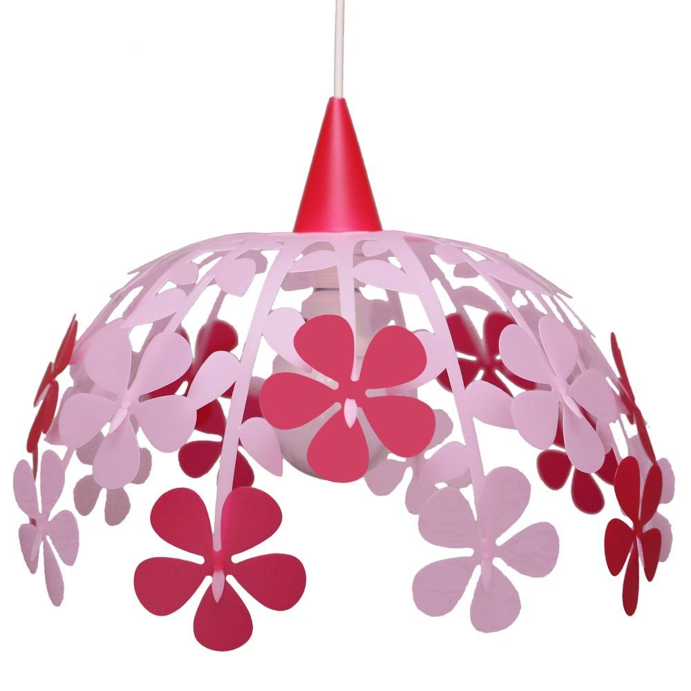 Suspension enfants Bouquet de Fleurs Rose 30cm (R&M Coudert) - Couverture