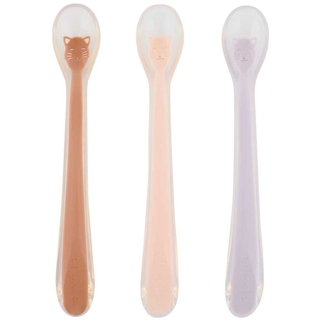 Lot de 3 cuillères pour bébé Mrs. Cat (Trixie) - Couverture