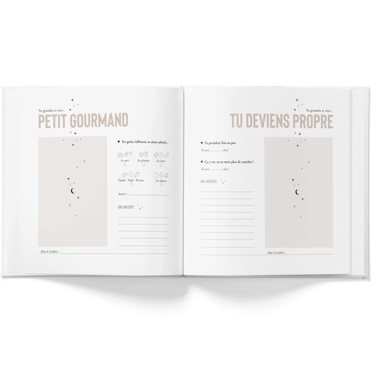 Livre à remplir enfant 2 à 5 ans Céleste Neige (124 pages) (Zakuw) - Image 4