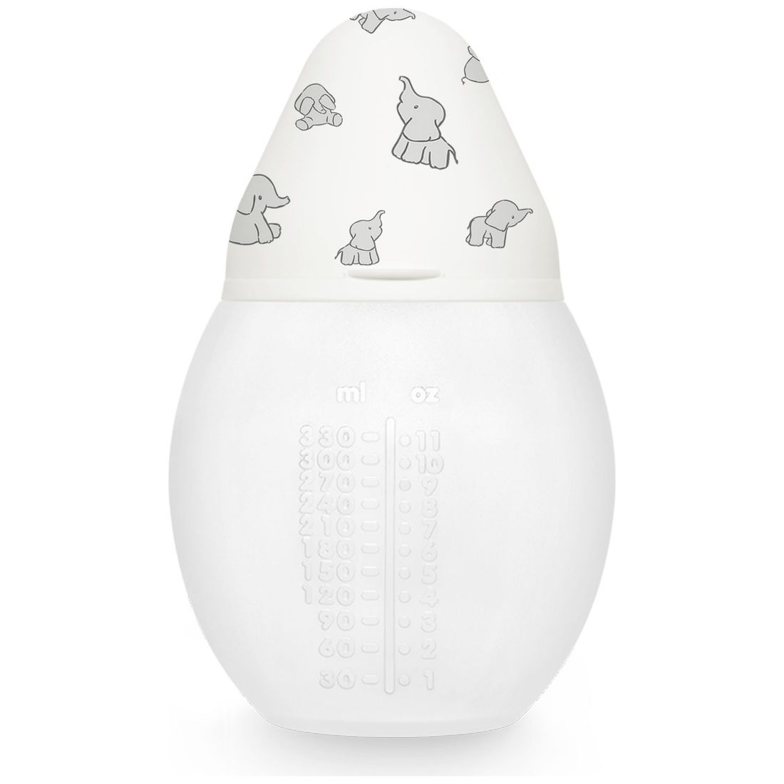 Biberon anti-colique en silicone Eléphant (330 ml) (Elhée) - Image 3