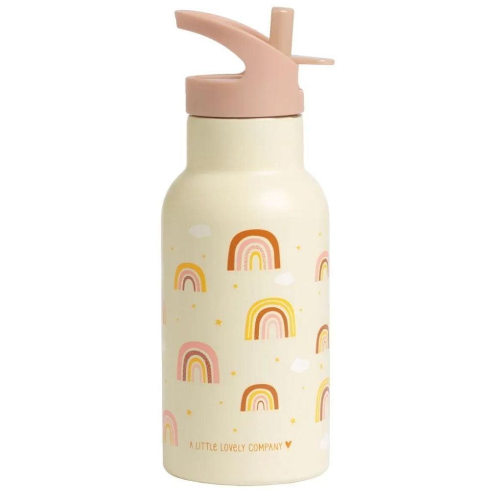 Gourde isotherme Arc-en-ciel (350 ml) (A Little Lovely Company) - Couverture