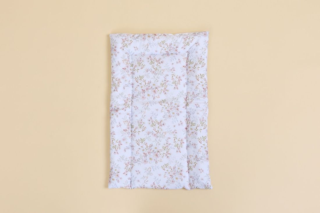 - Matelas à Langer 70x40cm - Rose Sauvage - list: Blanc|Rose (Mon Lit Cabane) - Image 1