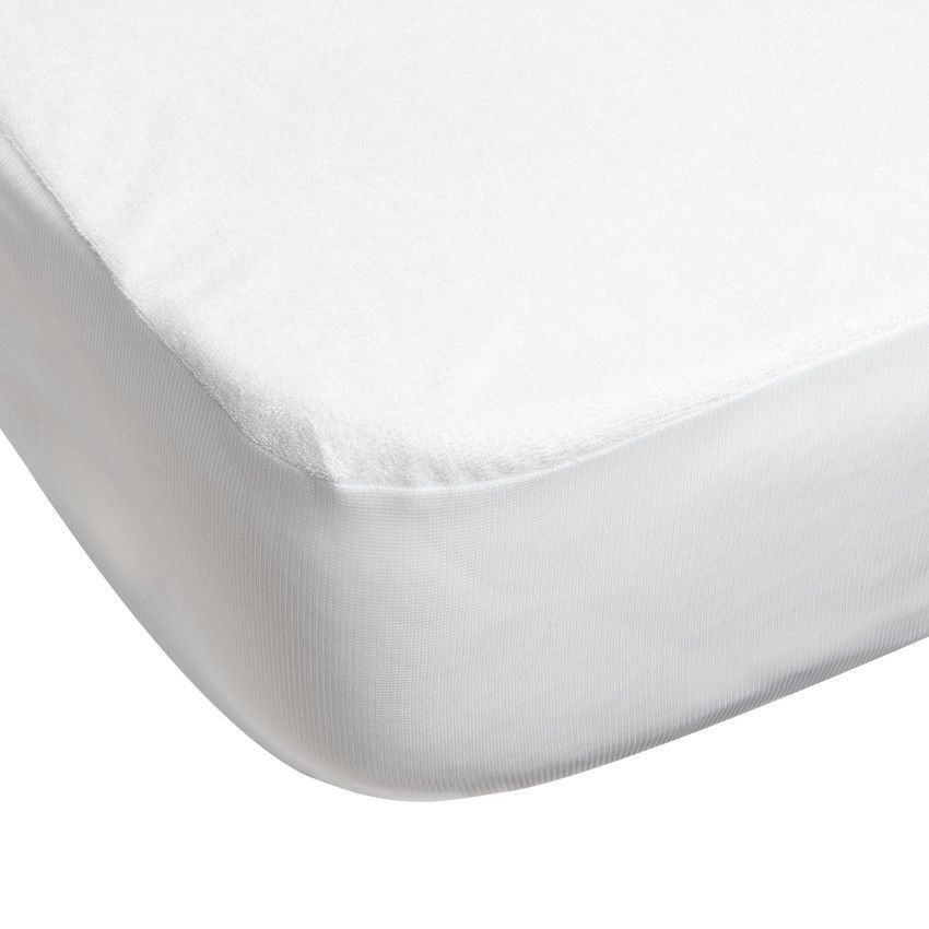 Lot de 2 alèses en viscose pour cododo 50 x 90 cm - Blanc (Prémaman) - Image 1