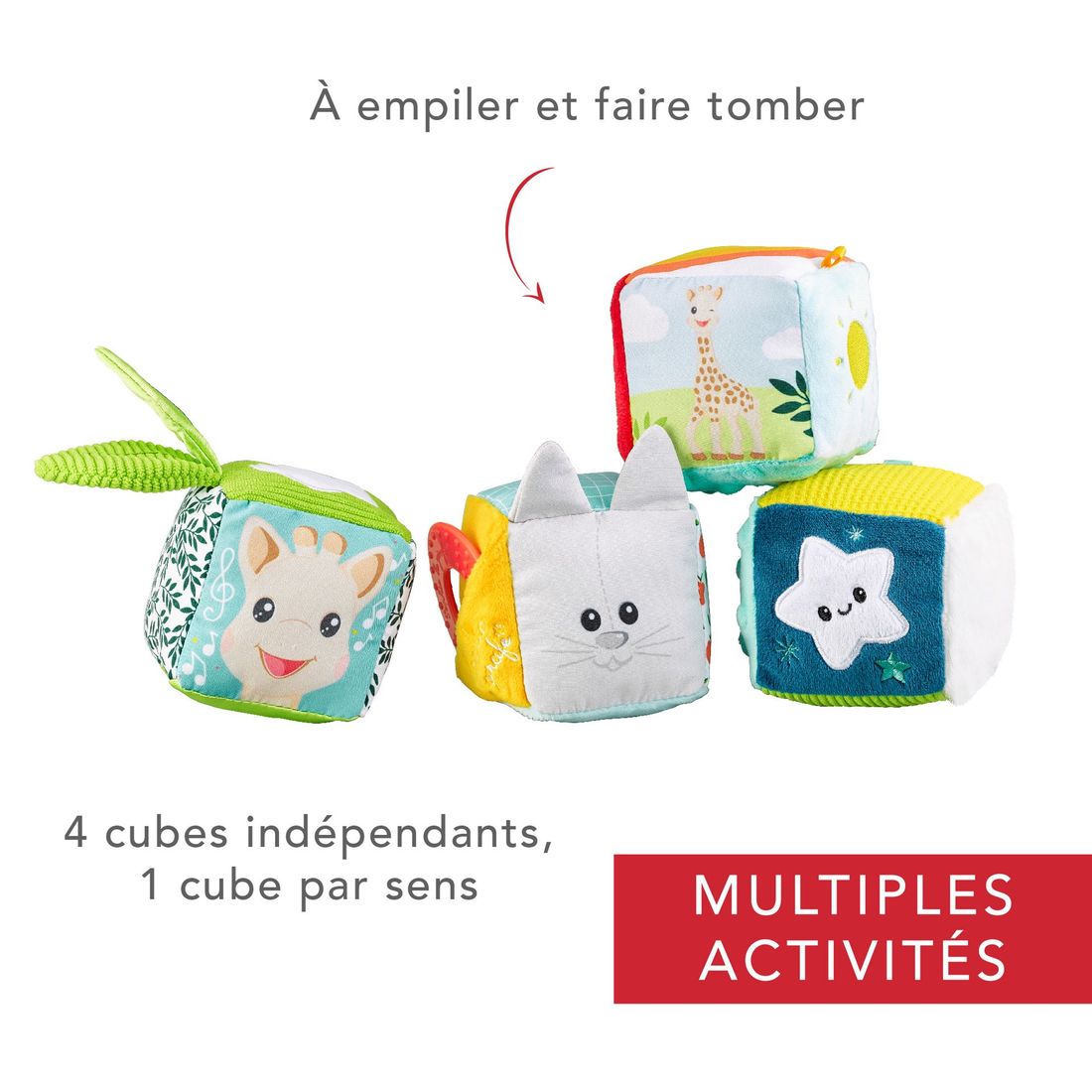 Cubes d'activités (Sophie la girafe) - Image 3
