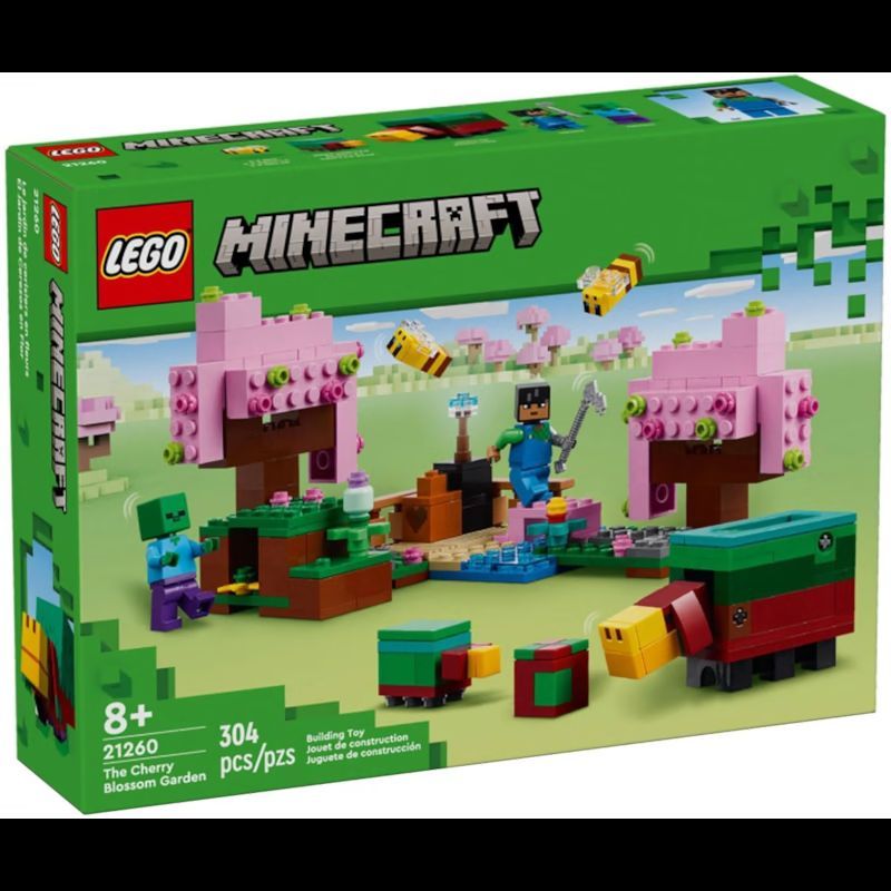 LEGO® Minecraft® Le jardin des cerisiers en fleurs 21260 (Lego) - Couverture