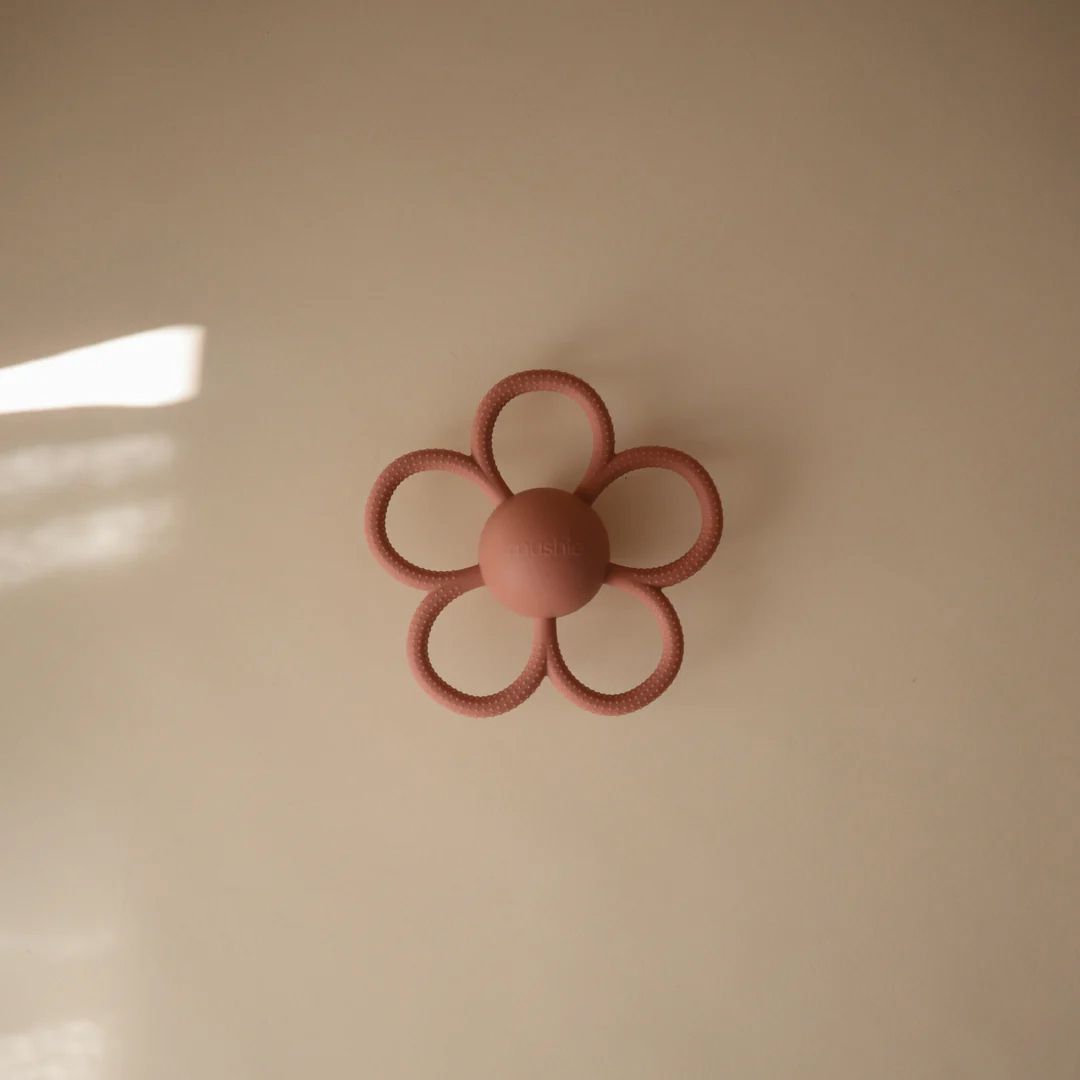Hochet & Anneau de dentition Daisy (Mushie) - Image 1