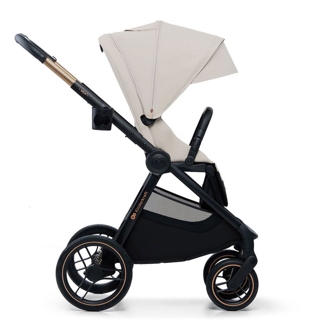 Poussette polyvalente NEA 2 beige (Kinderkraft) - Image 7