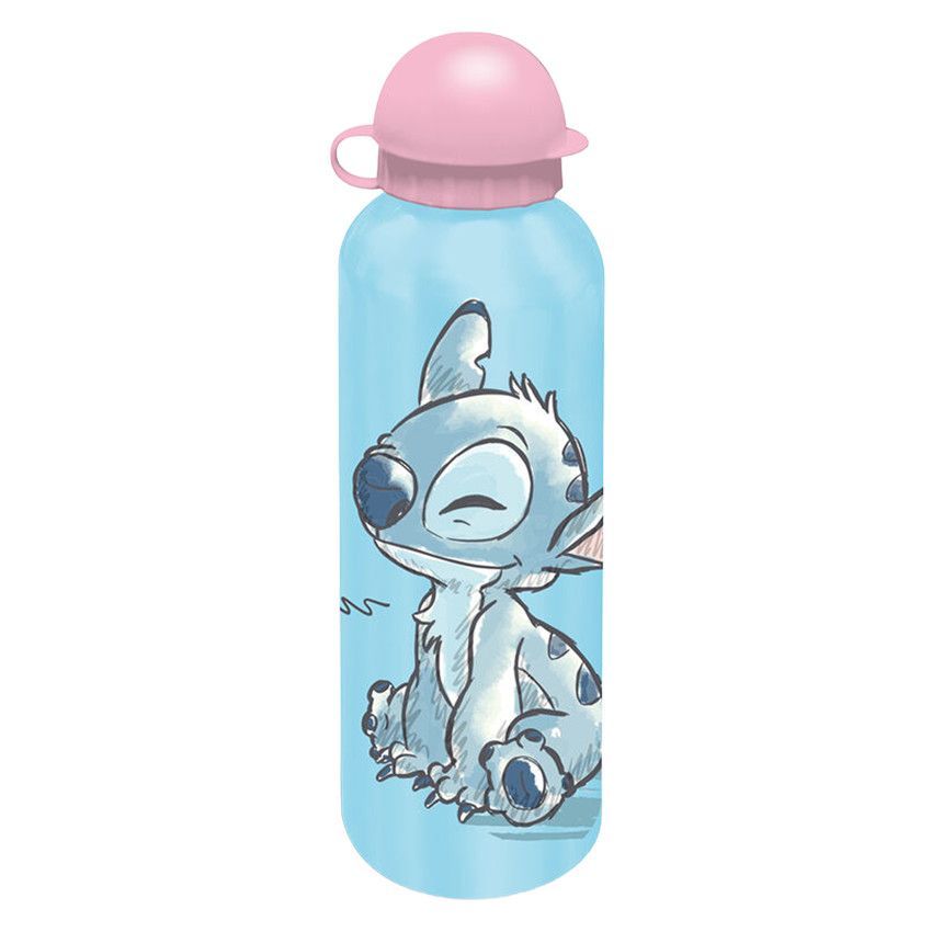 Gourde alu 500ml Stitch Pastel Ass. - Rose (KIDS LICENSING) - Image 2