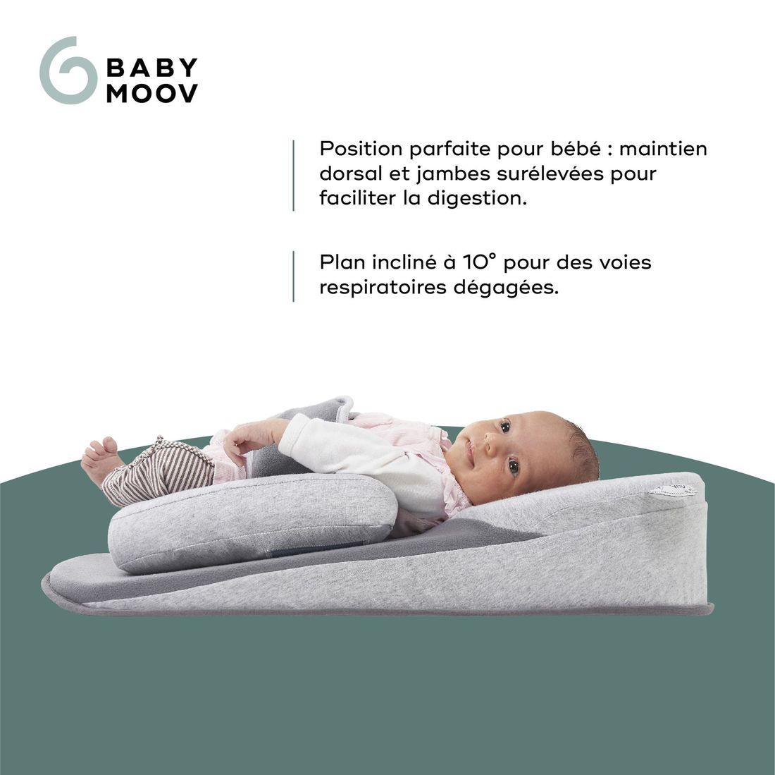Support morphologique Cosydream (+) avec Plan incliné (Babymoov) - Image 3