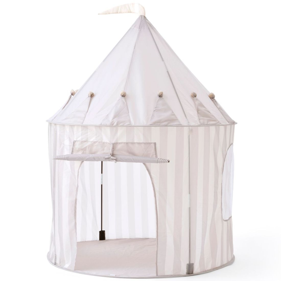 Tente de jeu Star Grise rayée (Kid's Concept) - Image 1