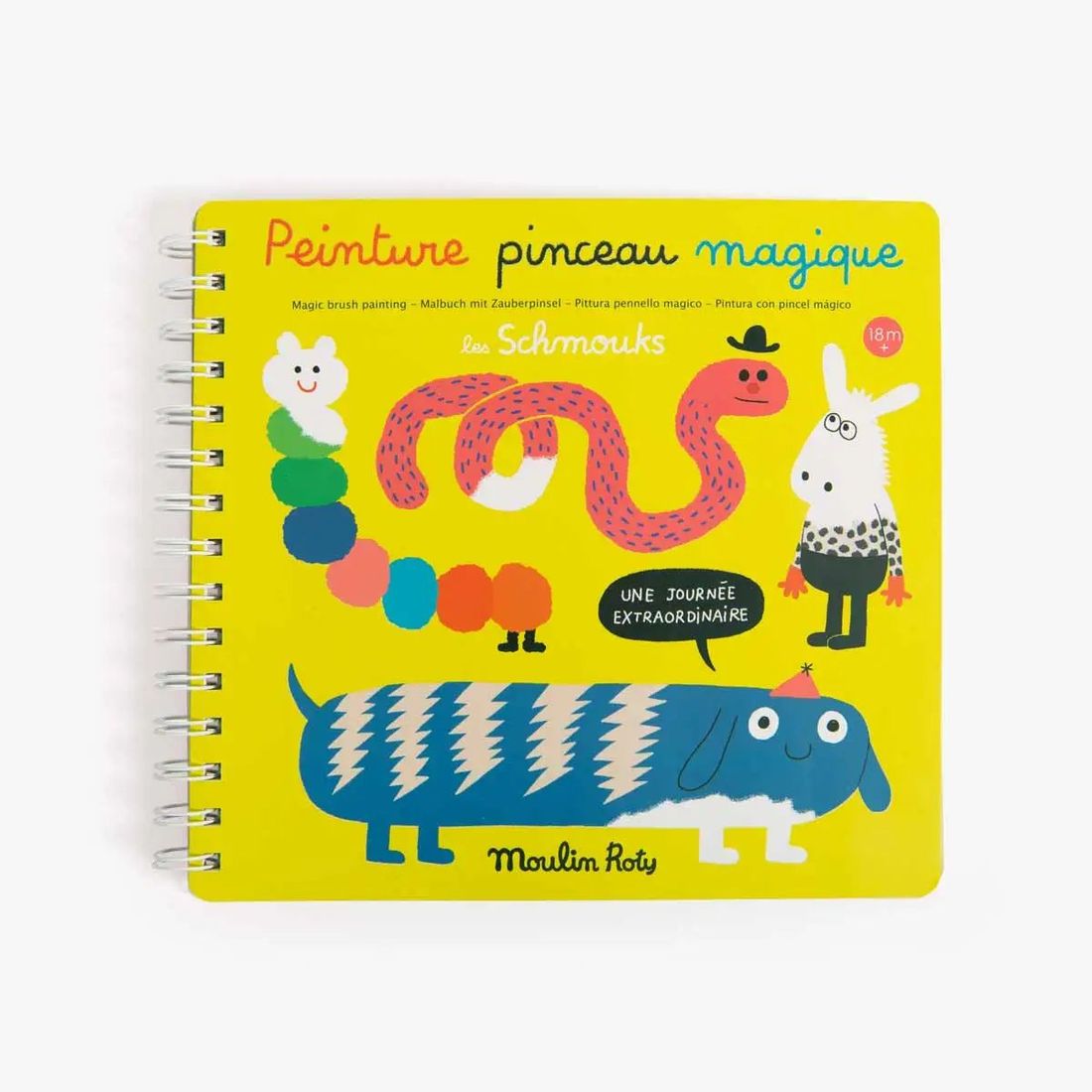 Peinture pinceau magique (Moulin Roty) - Couverture