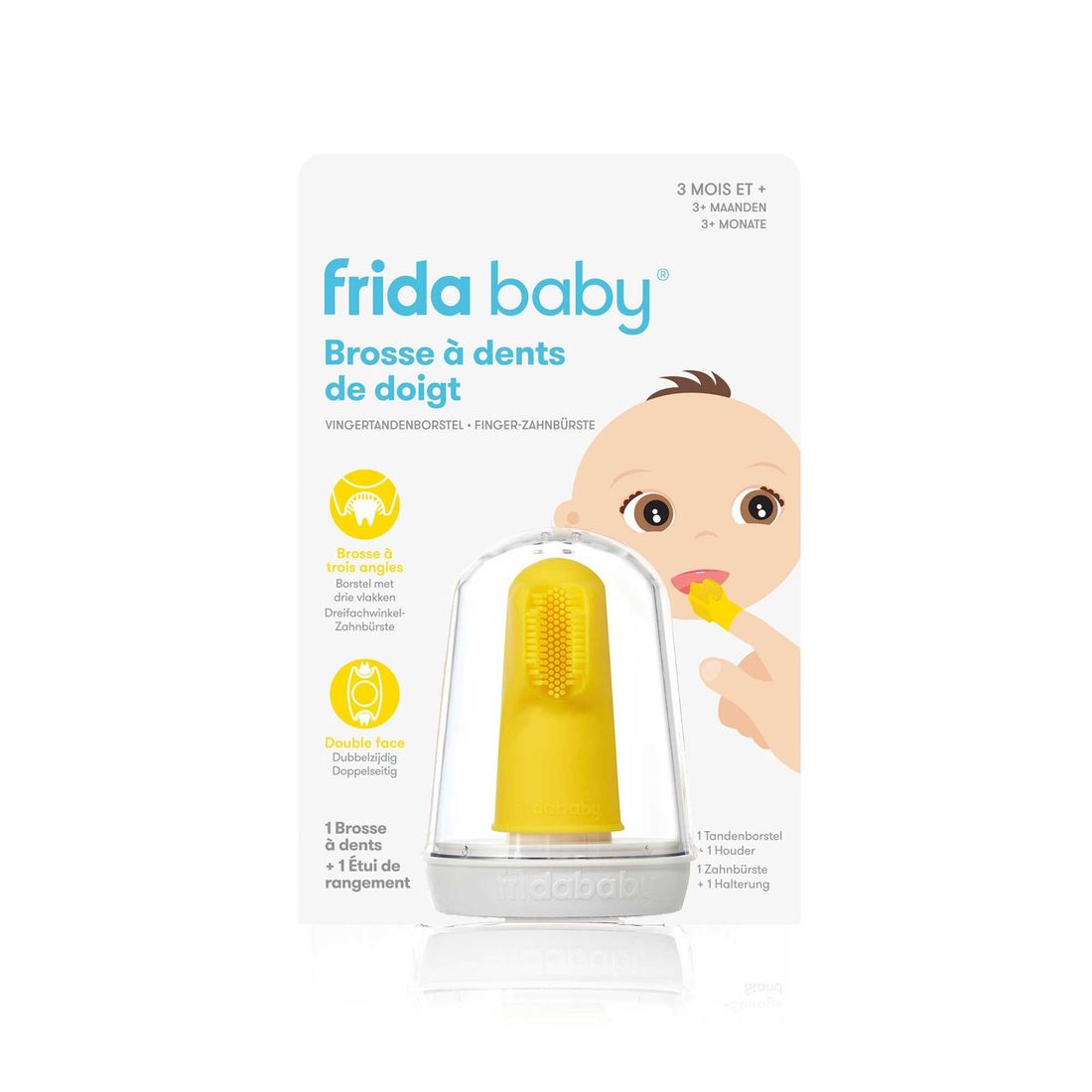 SmileFrida Brosse à dents de doigt (Frida) - Image 1