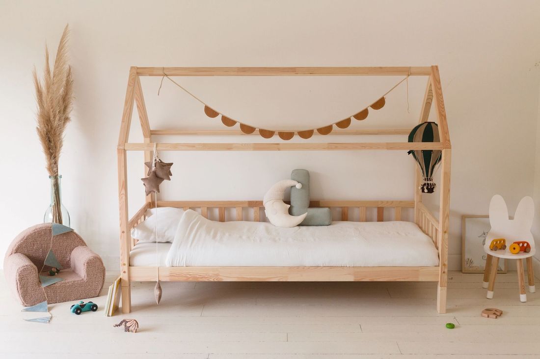 - Lit Cabane K 90x190 cm - Bois Naturel (Mon Lit Cabane) - Image 10
