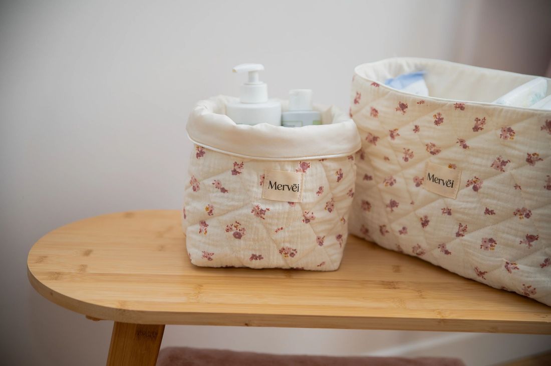 Les paniers à Couches pour bébé - Jardin secret (Mervei) - Image 1