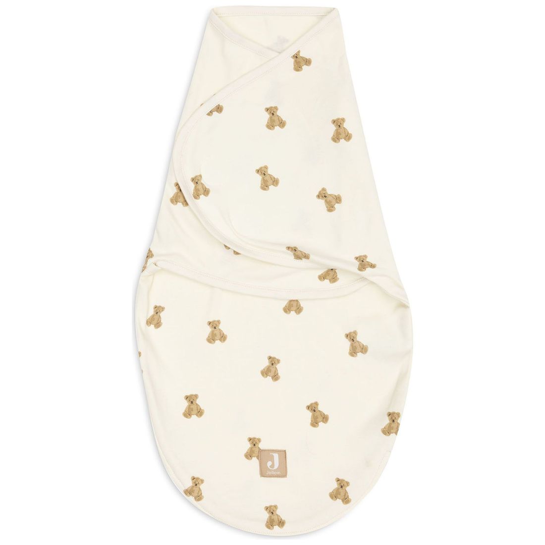 Couverture d'emmaillotage Mini Teddy Bear (0-3 mois) (Jollein) - Couverture