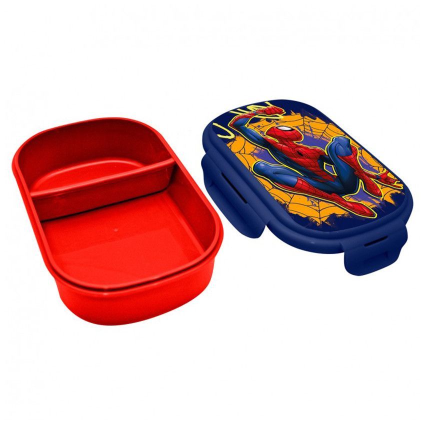 Lunchbox avec couvert Spider-Man - Bleu marine (KIDS LICENSING) - Image 1