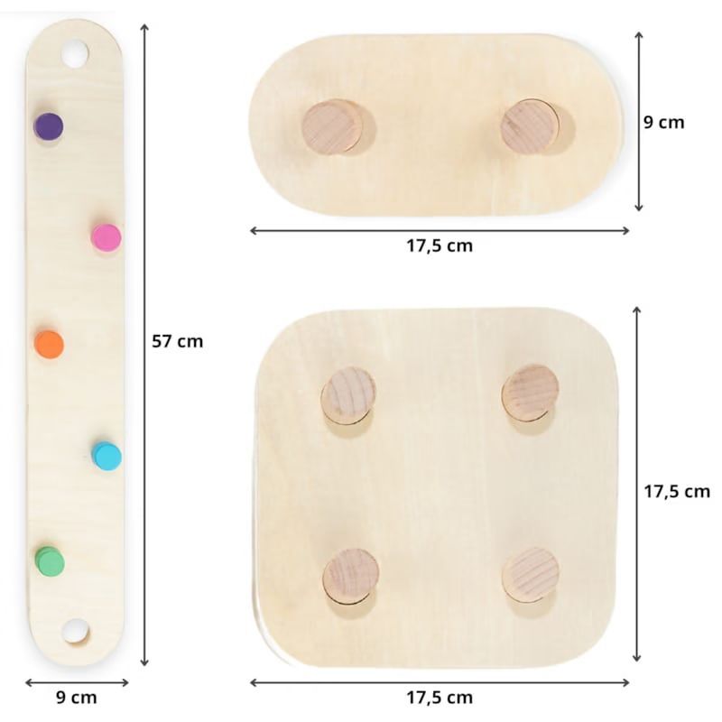 Piste d'équilibre sensorielle montessori (Mamabrum) - Image 3