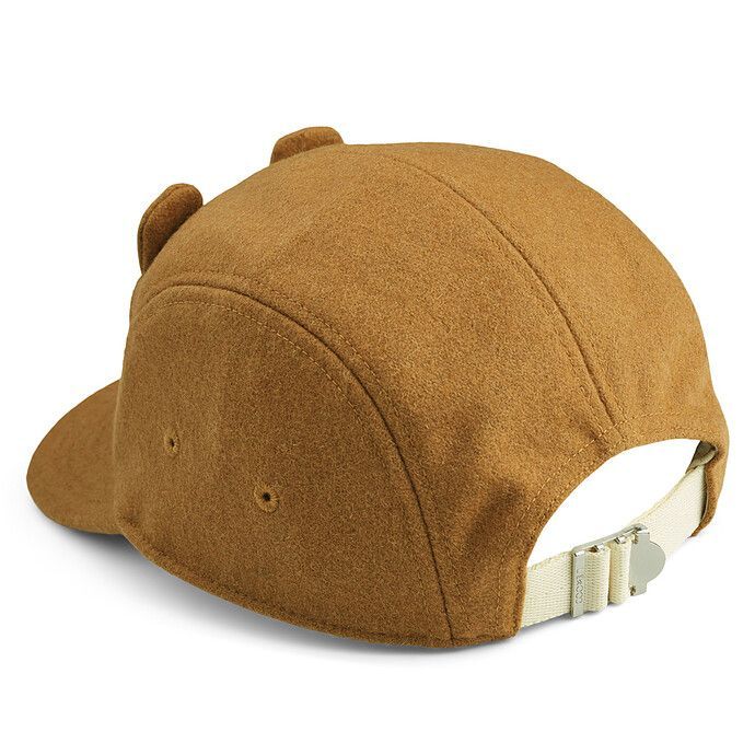 Casquette Reese Mr Bear Golden Caramel - 6/12 Mois (Liewood) - Image 2