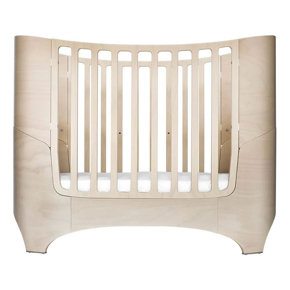Leander - Lit ovale bébé évolutif complet avec matelas Comfort+7 (Leander) - Image 1