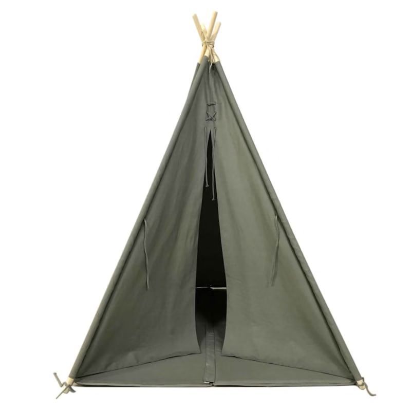 Tente tipi grise pour enfant bois fsc e (Sunny) - Image 3
