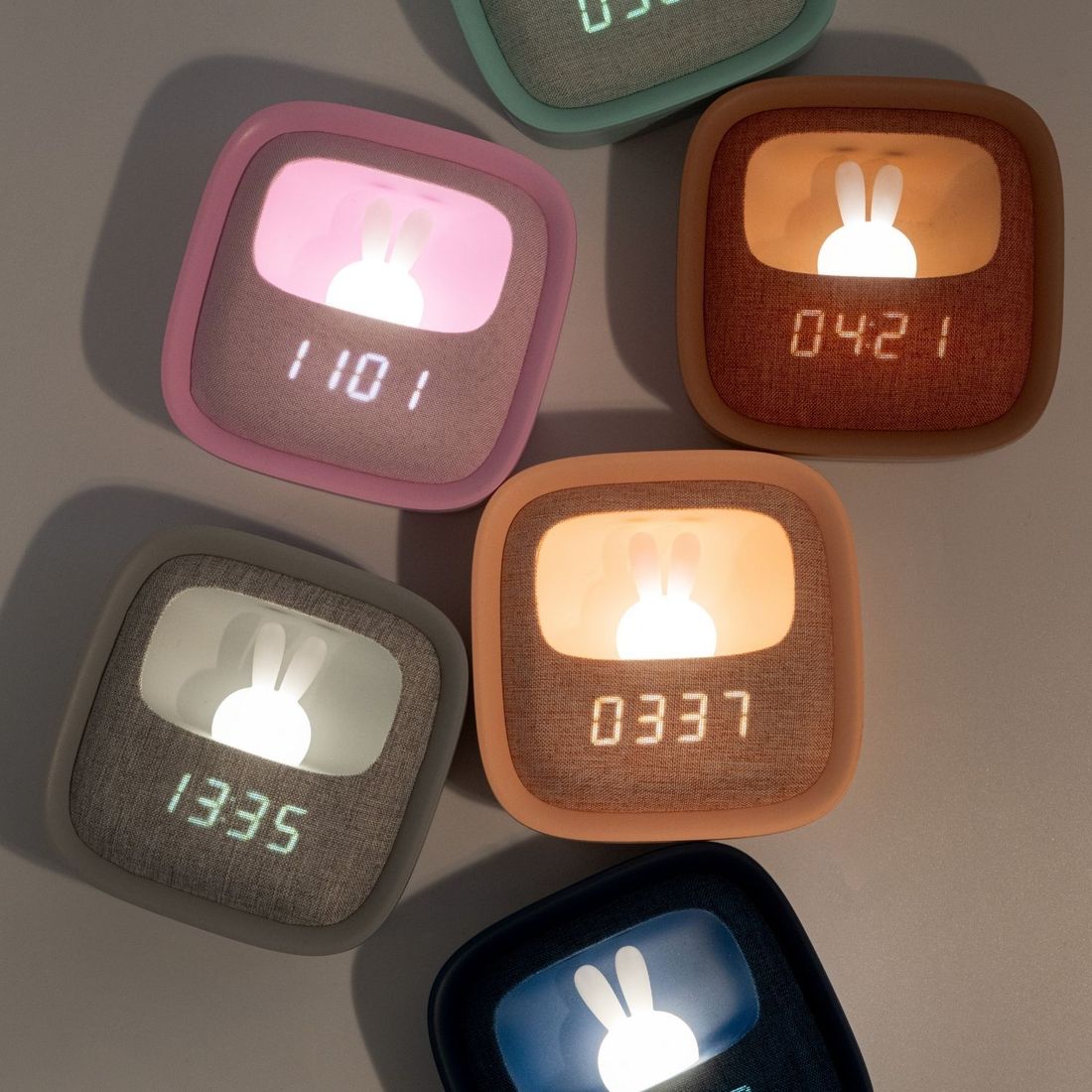 Réveil 2 en 1 Billy Clock Grey (MOB) - Image 2
