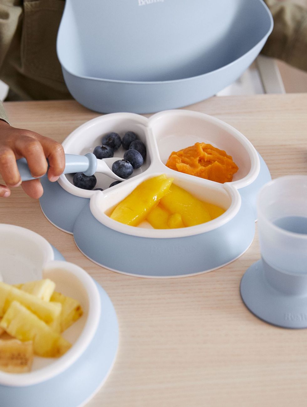 Ensemble repas, 8 pièces - Bleu pastel (BabyBjörn) - Image 5