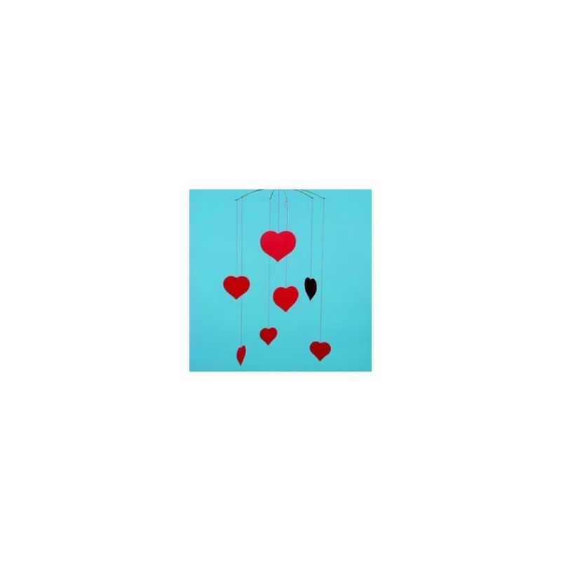 Mobile de coeurs (Flensted) - Image 2