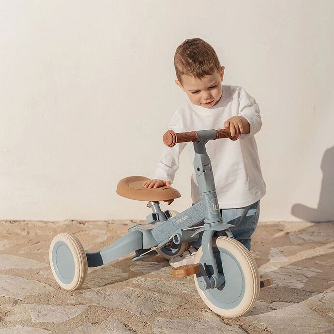 Tricycle 4-en-1 - Safari Dreams Blue (Little Dutch) - Image 6