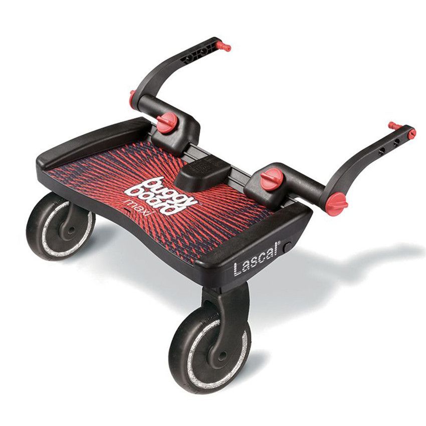Buggy Board Maxi - Noir/Rouge - Rouge (Lascal) - Image 1