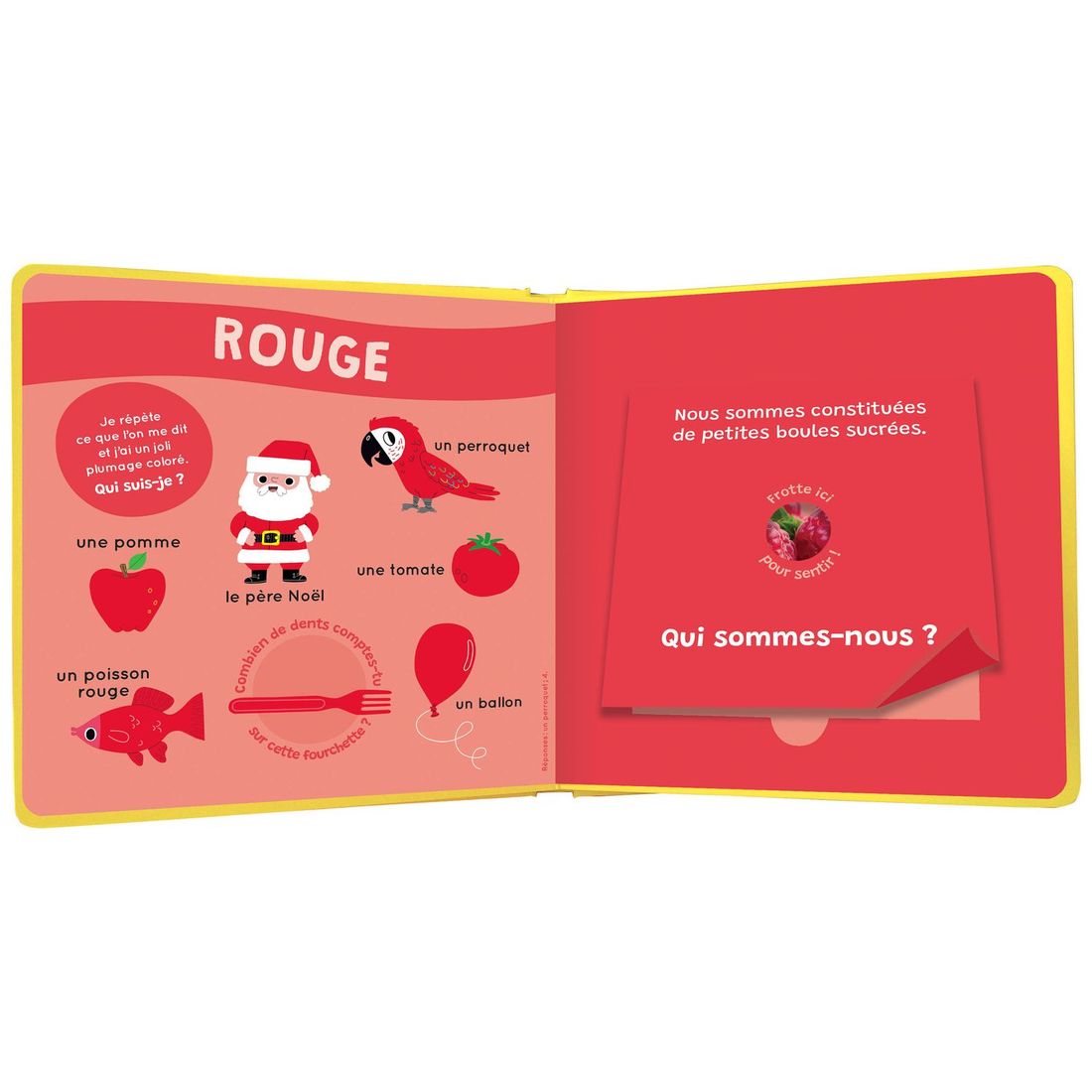 Mon livre des odeurs et des couleurs Mes Premières odeurs (Auzou Editions) - Image 2