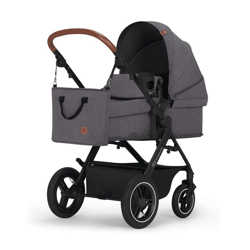 Poussette trio B-Tour gris foncé - Gris (Kinderkraft) - Image 1